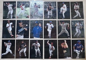 1999 MLB Fleer/Skybox Metal Universe Base Cards 147 Card Lot