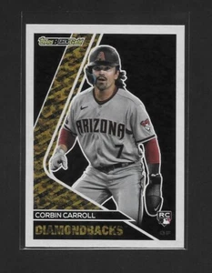 CORBIN CARROLL 2023 Topps Update Series BLACK GOLD RC Arizona Diamondbacks BG-3 - Picture 1 of 2