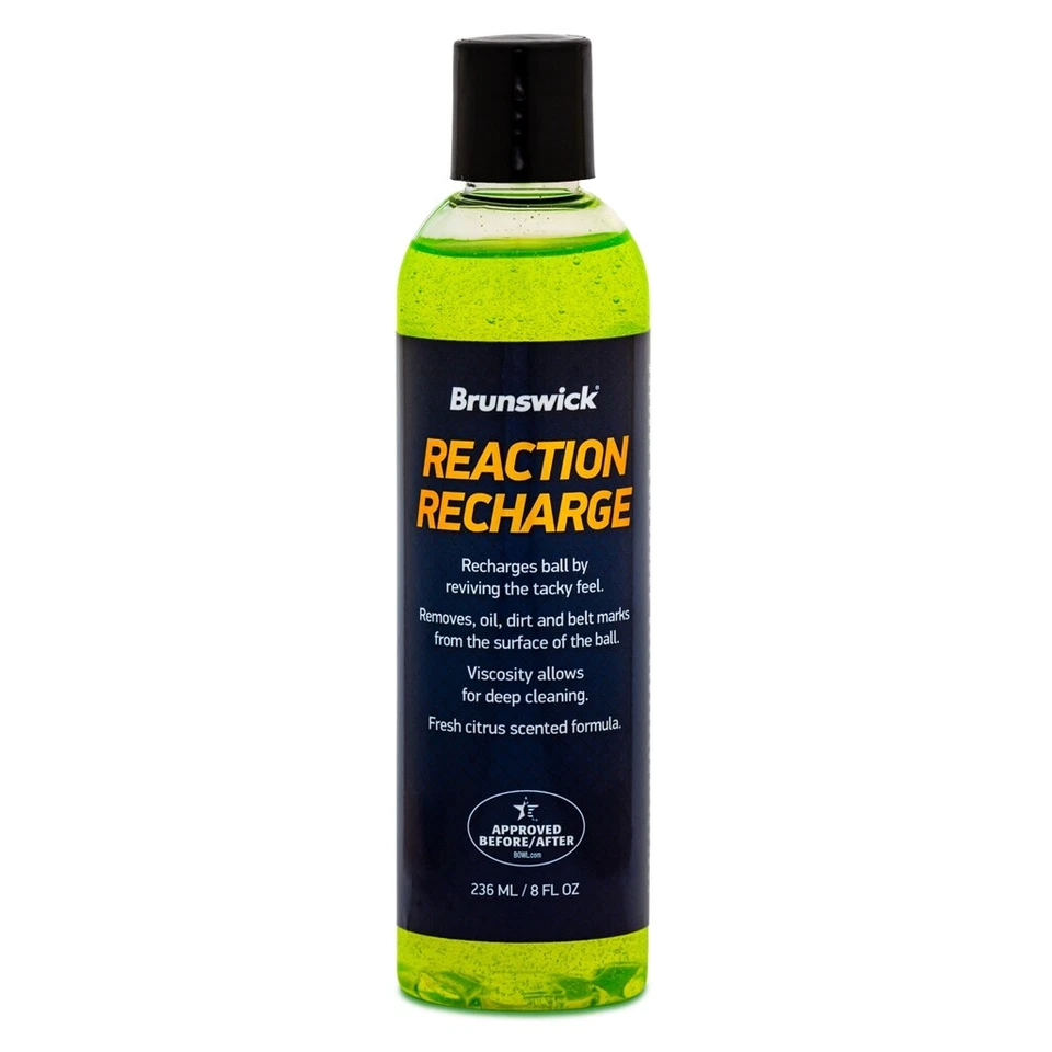Brunswick Reaction Recharge Bowling Ball Cleaner 8 oz. Bottle