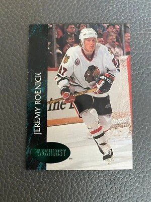 1992-93 Parkhurst Hockey Emerald Ice #31 Jeremy Roenick Chicago Blackhawks - Image 1 of 2