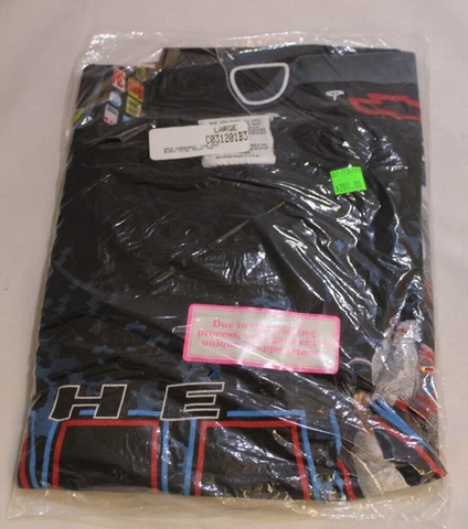 Vintage Dale Earnhardt #3 The Man All Over Print NASCAR Shirt Men Size L Chase Cover