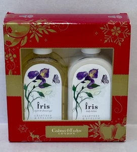 Loción corporal retirada Crabtree & Evelyn IRIS y gel de ducha de baño lavado 8,5 oz - NUEVO - Imagen 1 de 8