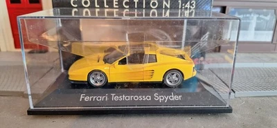 ferrari testarossa spyder jaune herpa 1/43 neuf . - Photo 1/2