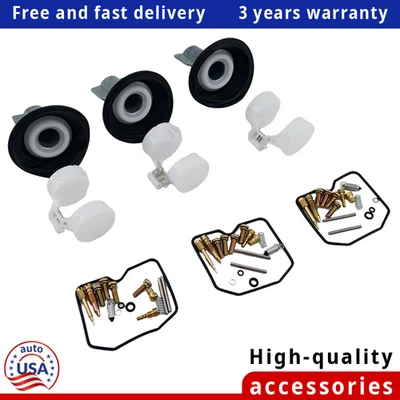 3x For Triumph Keihin Legend TT 98-01 Carburetor repair carb Rebuild Kit float Foto 1 de 4