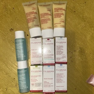 CLARINS Try Me Lot Sample Size Variety Facial Beauty Products Travel Size New - Picture 1 of 5