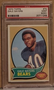 1970 Topps #70 Gale Sayers PSA 9 BEARS - Picture 1 of 1