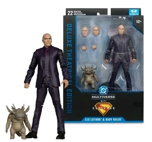 Figura teatrale deluxe Lex Luther + Kaiju McFarlane Multiverse Superman Movie - Foto 1 di 9