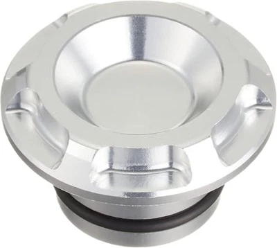 KITACO Stem Nut Cap Silver Anodized for CB250R MC52 CB125R JC79/JC91 Sold - Image 1 of 4