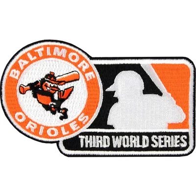 1970 3rd Third MLB World Series Logo Baltimore Orioles Jersey Sleeve Patch Bird - Image 1 of 2