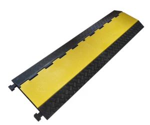 5 Channel Step Ramp Heavy Duty Wire Cable Cover 19.7"x 36" Protector speed bump - Picture 1 of 6