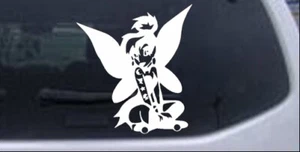 Goth Dark Tattooed Tinkerbell Car or Truck Window Laptop Decal Sticker - Picture 1 of 32