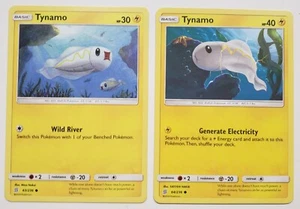 Tarjeta Pokémon Tynamo 63/236 y 64/236 - Mentes Unificadas Sol Luna Arte Mina Nakai - Imagen 1 de 3