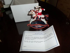 DANBURY MINT 2008 DETROIT TIGERS CHRISTMAS ORNAMENT MIB WITH COA - Picture 1 of 11