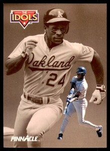 1992 Pinnacle #283 Ken Griffey Jr./Rickey Henderson Seattle Mariners/Oakland