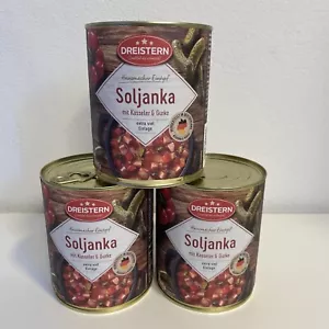 3 Dosen a 800g DREISTERN - Soljanka - Hausmacher Eintopf Ostprodukt - Bild 1 von 3