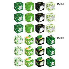 12x ST Patrick's Day Gift Box Holiday Packing Box for Candy Pastries Snacks