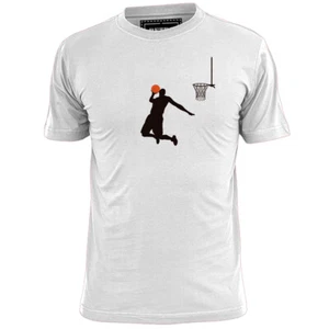 Camiseta de baloncesto Slam Dunk (v1) para hombre aro tablero trasero - Imagen 1 de 2