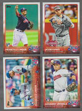 1974 to 2020 Topps Traded/Update Cleveland Indians Team Sets    - Pick Your Team
