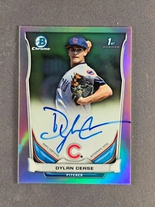 2014 Bowman Chrome Draft Pick #BCA-DC Dylan Cease Rifrattore 1° Rookie Card Auto - Foto 1 di 4