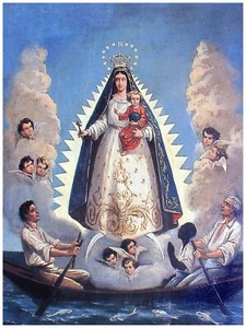 Wall Decoration Poster.Room interior.Caridad del Cobre.Cuban religion.6522 - Picture 1 of 1