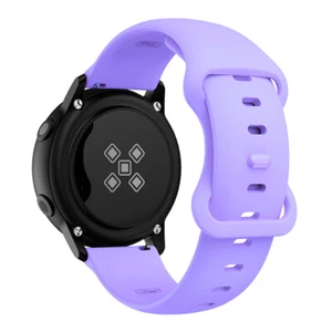 20 22MM Sports Silicone Strap Universal Band for Samsung Watch 4 Active 2 S2 S3 - Picture 1 of 22