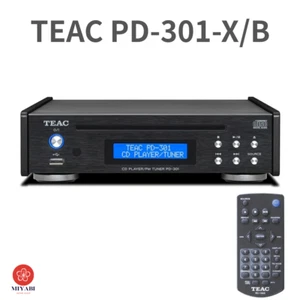 TEAC PD-301-X/B Reproductor de CD Sintonizador FM Ancho USB AC100V Negro Audio Compacto PD-301 - Imagen 1 de 5