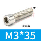M3 M4 M5 M6 Cap Screws Stainless Steel 201 Hex Hexagon Socket Allen Key Bolts