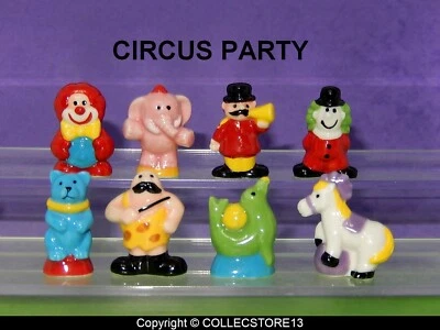 SERIE COMPLETE DE FEVES CIRCUS PARTY-LE CIRQUE
