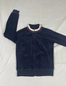Juicy Couture Women Blue Velour Jacket Size S (Fit) - Picture 1 of 11