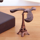 Metal Gravity Eagle Bird with Eiffel Tower Ornament Desktop Decoration