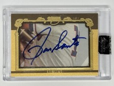 2019 Topps Dynasty Cut Signed Card Ron Santo Auto Chicago Bears 1/1