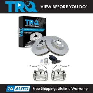TRQ Front Brake Pad & Rotor Kit Fits 2009-2010 Pontiac Vibe - Picture 1 of 12