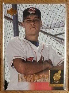 2001 Upper Deck Star Rookie #45 Dan Denham Cleveland Indians Baseball Card 