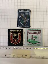 3x New Zealand Scout Area / District Badges Lot L 64