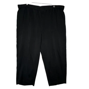 Eileen Fisher Hose Damen 1X Schwarz Pull On Cropped Relaxed Fit Gummibund - Bild 1 von 7