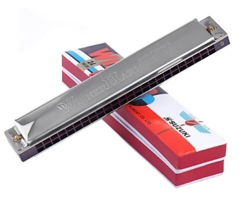 Suzuki Harmonica 24 Hole Tremelo in C - "Winner Series" - Make us a OFFER Sale