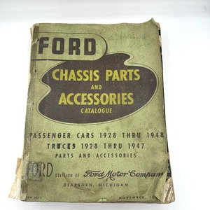 1950 Ford Chassis Parts & Accessories Catalog Cars 1928-1948 Trucks 1928-1947 - Picture 1 of 17