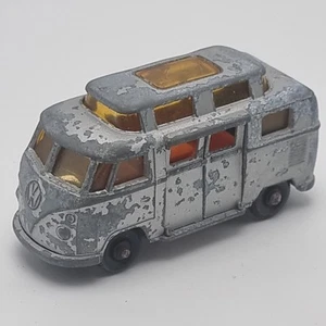 Vintage 1970's Lesney "Matchbox" Series, No.34, Volkswagen Camper, VW, Silver. - Picture 1 of 19