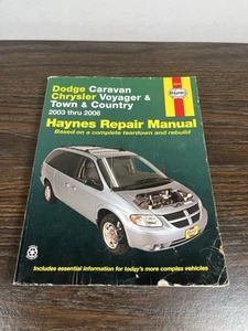 Dodge Caravan Chrysler Voyager Town Country 2003-06 #30013 Haynes Repair Manual - Picture 1 of 10