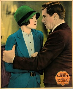 WOLF OF WALL STREET 1929 George Bancroft Nancy Carroll JUMBO LOBBY CARD #2