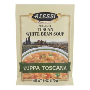Alessi - Tuscan White Bean Soup - Case Of 6 - 6 Oz. - Picture 1 of 3