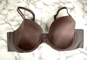 Sujetador con aros VICTORIA'S SECRET para mujer 38C marrón forrado Demi ligeramente acolchado - Imagen 1 de 5