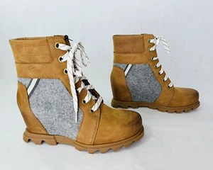 Sorel Damen Joan of Arctic Wedge III Lexie in Taffy Gum 10 Neu mit Etikett - Bild 1 von 6