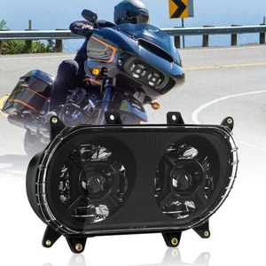 Front LED Headlight Projector High Low Beam For Road Glide 2015-2023 Accessories - Picture 1 of 7