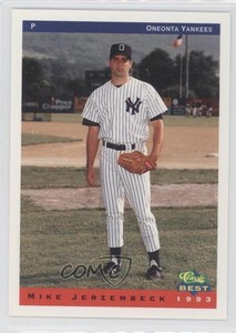 1993 Classic Best Oneonta Yankees Mike Jerzembeck #9