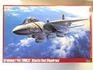 Hasegawa 1:48 Scale Grumman F-14A Tomcat "Atlantic Fleet Squadrons" model kit - Picture 1 of 13