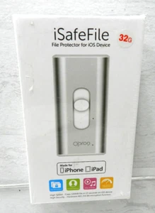 NEW iSafeFile File Protector for iOS Device 32GB For iPhone Or iPad SEALED - Zdjęcie 1 z 2