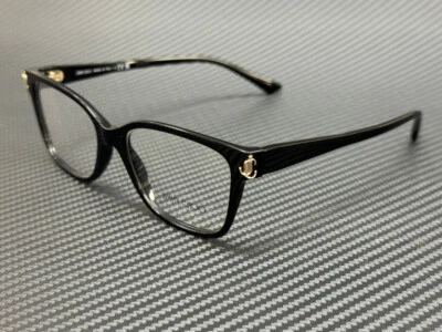 Gafas negras para mujer JIMMY CHOO JC3012 5000 55 mm Foto 1 de 4