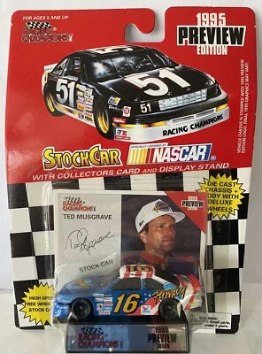 Racing Champions 1995 PREVIEW EDITION # 16 Ted Musgrave  Die Cast - Image 1 of 2
