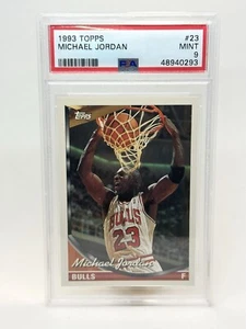 🔥 1993-94 Topps Michael Jordan #23 PSA 9 Mint Chicago Bulls HOF 🔥 - Bild 1 von 2
